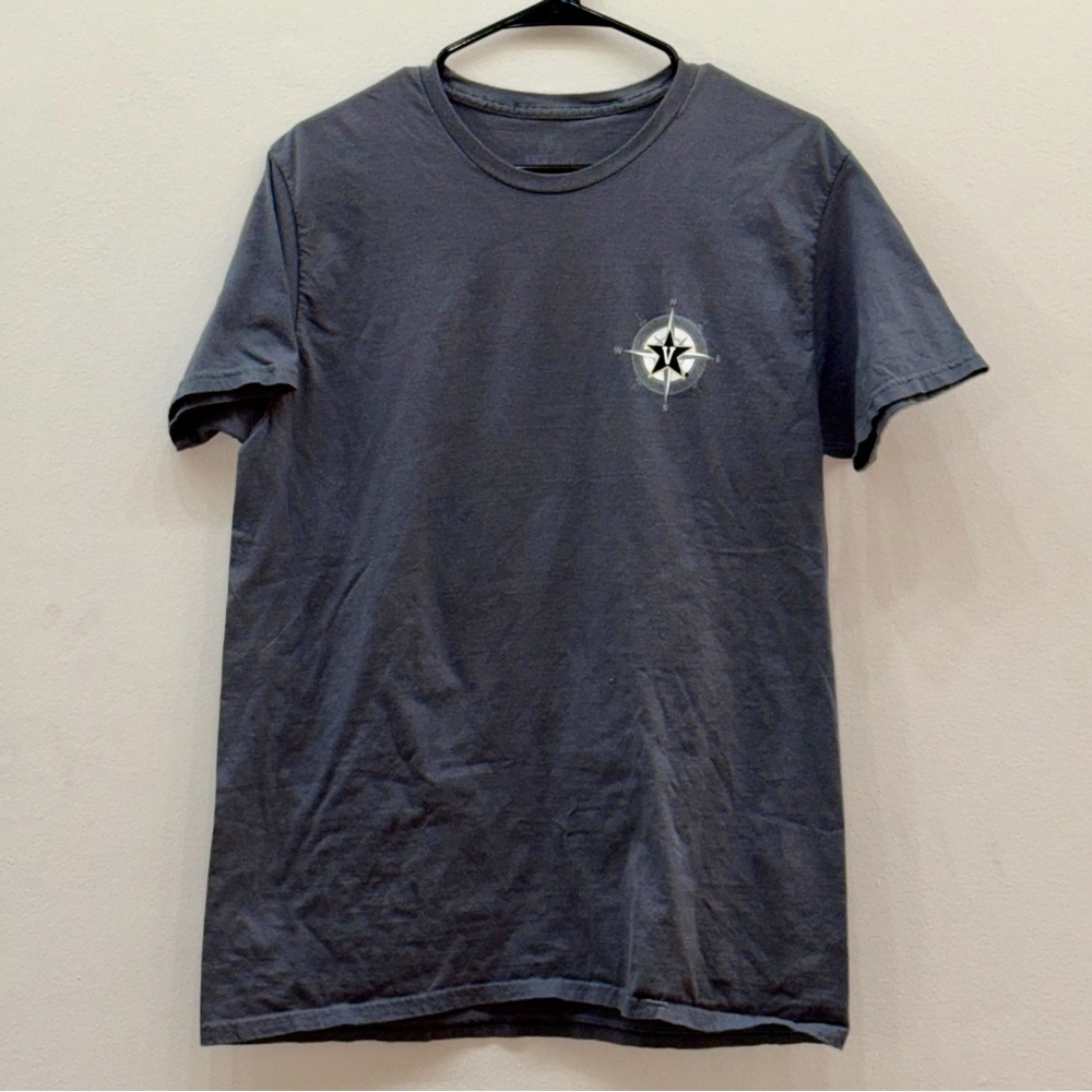 Vanderbilt University Campus Map T-Shirt in Large NWOT